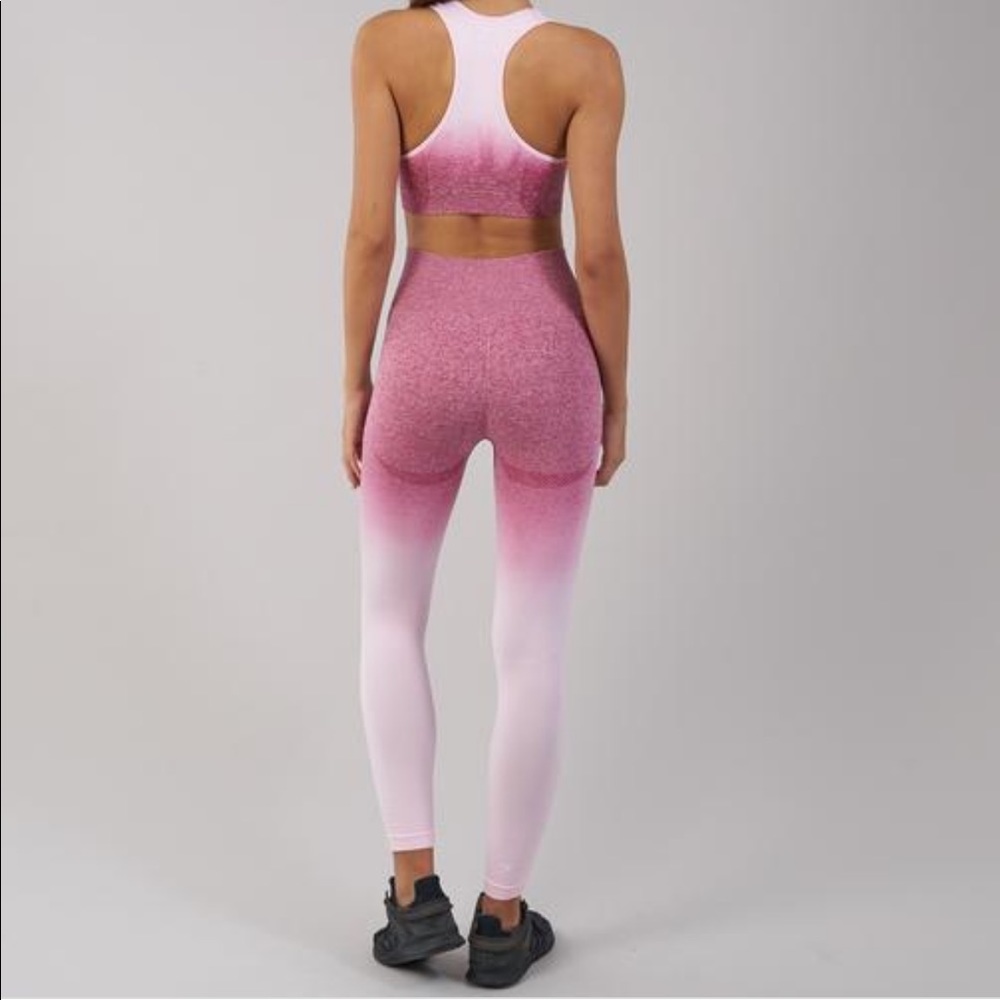 Gymshark Ombré Seamless Chalk Pink/Beet